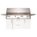 Alfresco Grills ALXE 56 Inch 4 Burner Freestanding Gas Grill with Sear Zone and Rear Infrared Burner Signal White Matte75