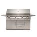Alfresco Grills ALXE 56 Inch 4 Burner Freestanding Gas Grill with Sear Zone and Rear Infrared Burner on Refrigerated Cart Stainless Steel75