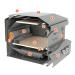 Alfresco Grills 30 Inch Built In Natural Gas Outdoor Pizza Oven   Raspberry Red
