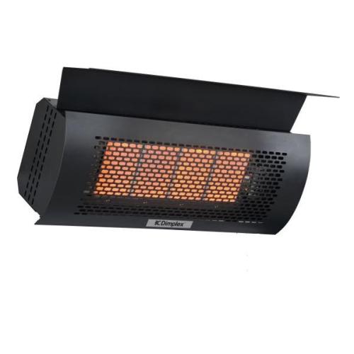 Dimplex DGR Series Outdoor 26 Inch 32000 BTU Wall Mounted Infrared Natural Gas Heater