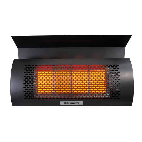 Dimplex DGR Series Outdoor 26 Inch 32000 BTU Wall Mounted Infrared Natural Gas Heater