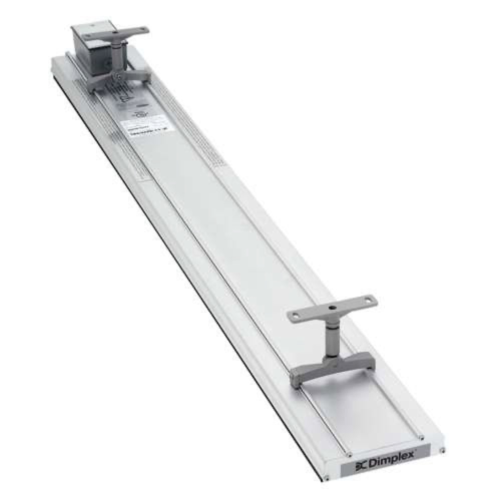 Outdoor 36 Inch 1500W Single Element Electric Wall Mounted Long Wave Radiant Patio Heater   120V   Black