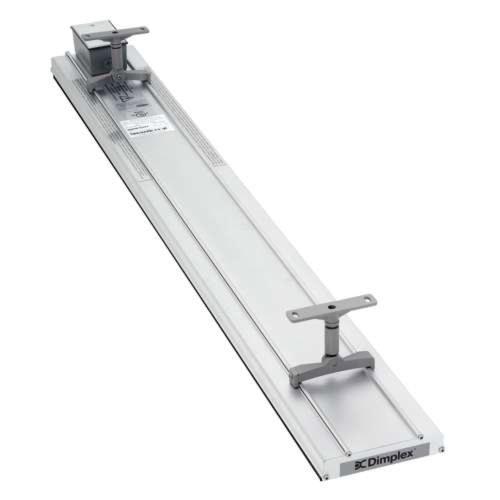 Outdoor 72 Inch 3200W Single Element Electric Wall Mounted Long Wave Radiant Patio Heater   240V   Black