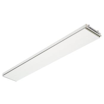 Dimplex DLW Series Indoor Outdoor 53 Inch 2400W Single Element Electric Wall Mounted Long Wave Radiant Patio Heater 240V White 1350