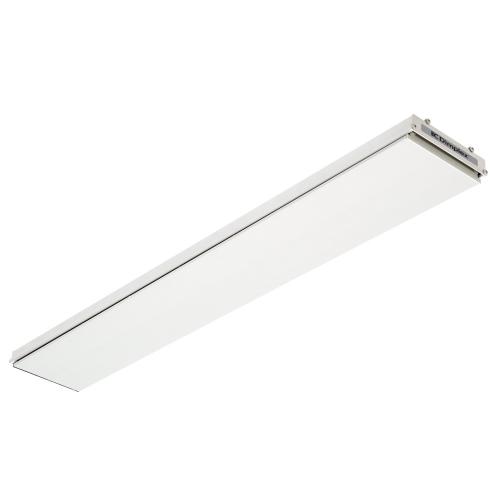 Outdoor 72 Inch 3200W Single Element Electric Wall Mounted Long Wave Radiant Patio Heater   240V   White