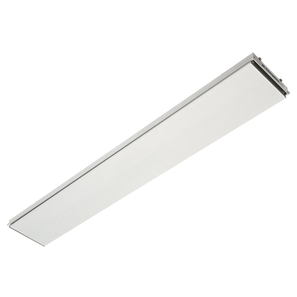 Outdoor 72 Inch 3200W Single Element Electric Wall Mounted Long Wave Radiant Patio Heater   240V   White