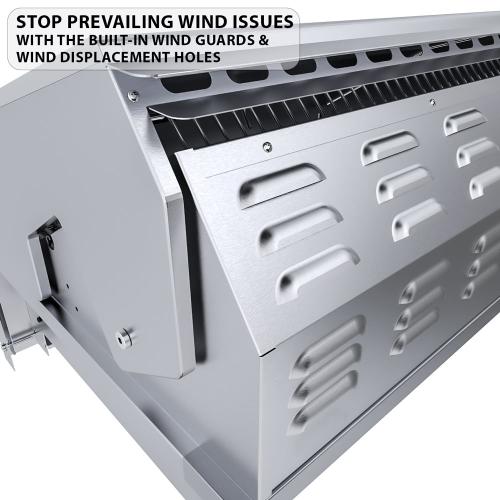 Sunstone Grills Ruby Series 30 Inch 3 Burner Built In Natural Gas Grill