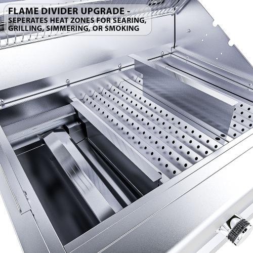 Sunstone Grills Ruby Series 30 Inch 3 Burner Built In Propane Gas Grill