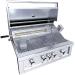 Sunstone Grills Ruby Series 36 Inch 4 Burner Built In Natural Gas Grill with Rear Infrared Burner