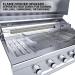 Sunstone Grills Ruby Series 42 Inch 5 Burner Built In Natural Gas Grill with Rear Infrared Burner
