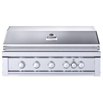 Sunstone Grills Ruby Series 42 Inch 5 Burner Built In Propane Gas Grill with Rear Infrared Burner Ruby5BIR LP350