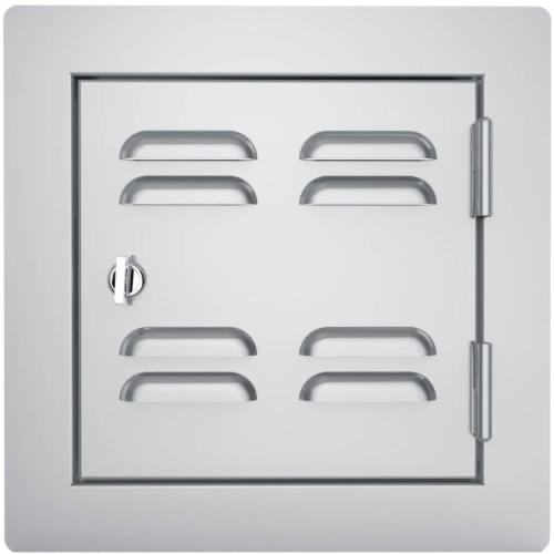 Sunstone Grills Classic Series 12 Inch Stainless Steel Right Hinge Vented Single Access Door