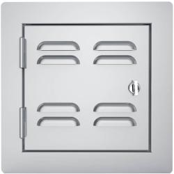 Sunstone Grill Classic Series 12 Inch Stainless Steel Left Hinge Vented Single Access Door C VSDL12 Closed250