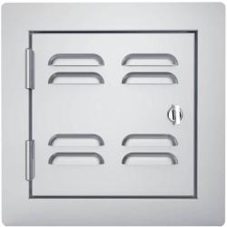 Sunstone Grills Classic Series 12 Inch Stainless Steel Left Hinge Vented Single Access Door C VSDL12250