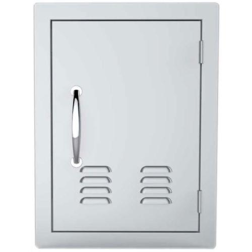 Sunstone Grills Classic Series 17 Inch Stainless Steel Right Hinge Vented Vertical Single Access Door