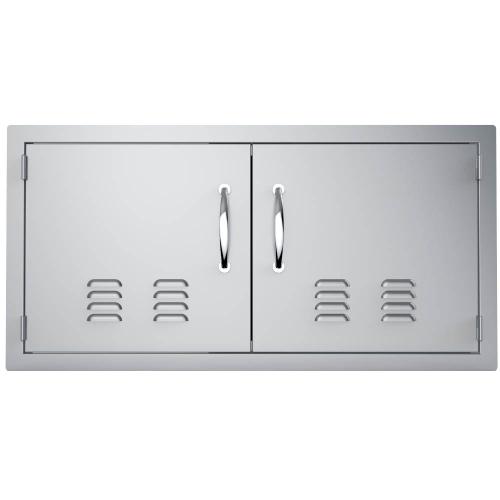 Sunstone Grill Classic Series 42 Inch Stainless Steel Vented Double Access Door