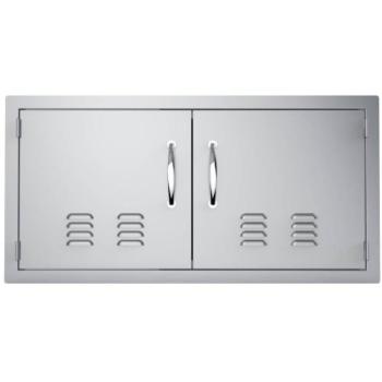 Sunstone Grills Classic Series 42 Inch Stainless Steel Vented Double Access Door C DD42350