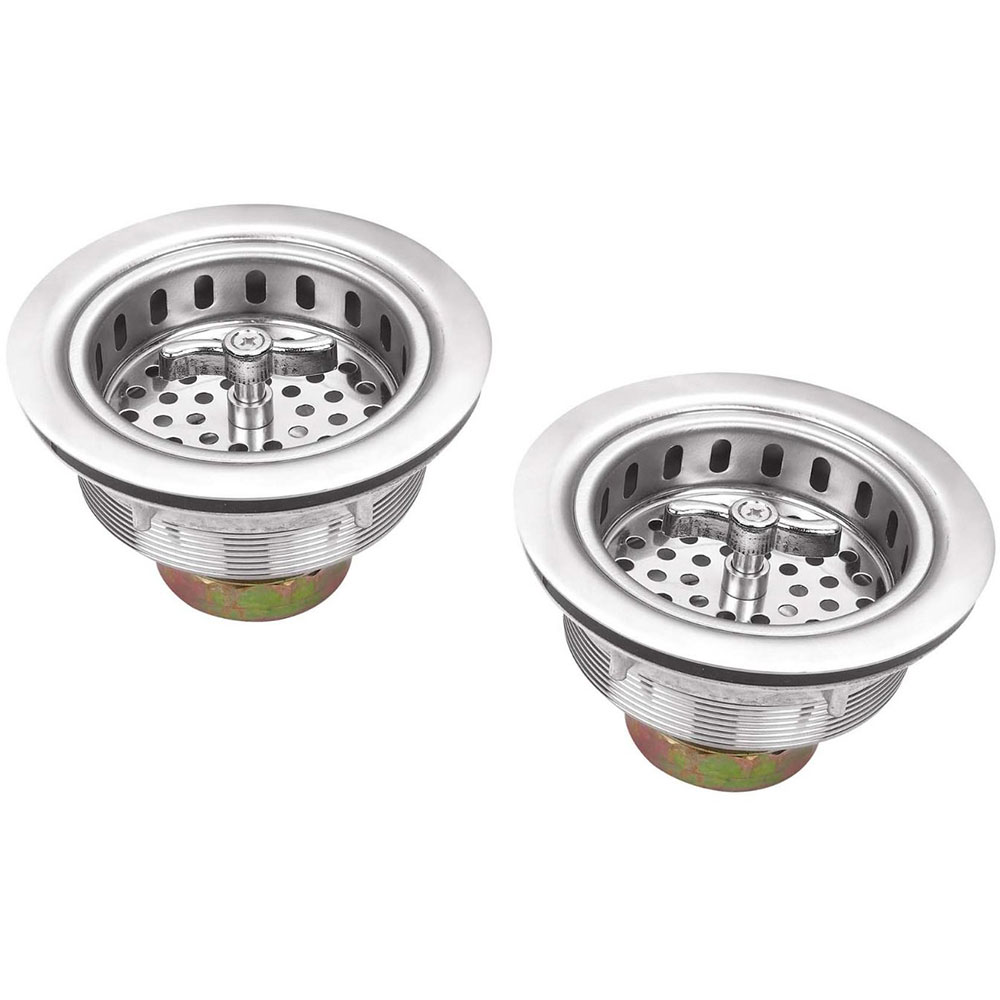 IPT Sinks 16 Gauge 32 Inch x 19 Inch 50 50 Offset Double Bowl Stainless Steel Zero Radius Undermount Sink