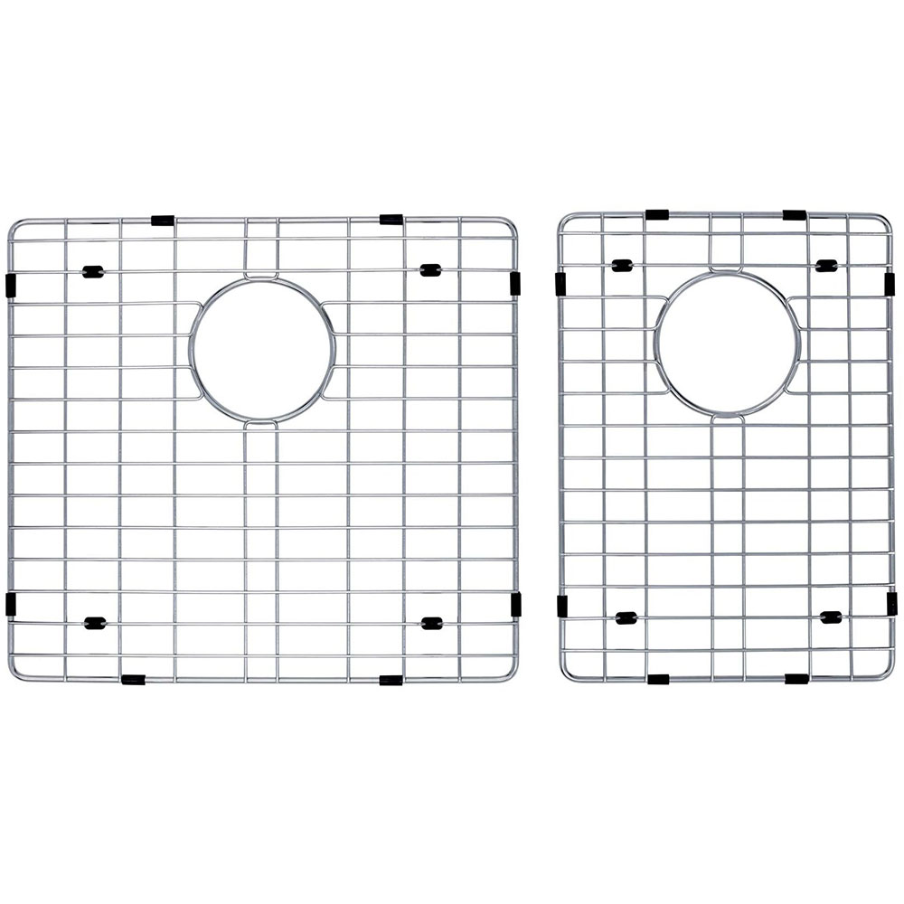 IPT Sinks 16 Gauge 32 Inch x 19 Inch 60 40 Offset Double Bowl Stainless Steel Zero Radius Undermount Sink