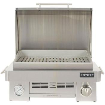 Coyote 25 Inch 20 000 BTU Marine Grade Portable Propane Gas Grill C1PORTLP350