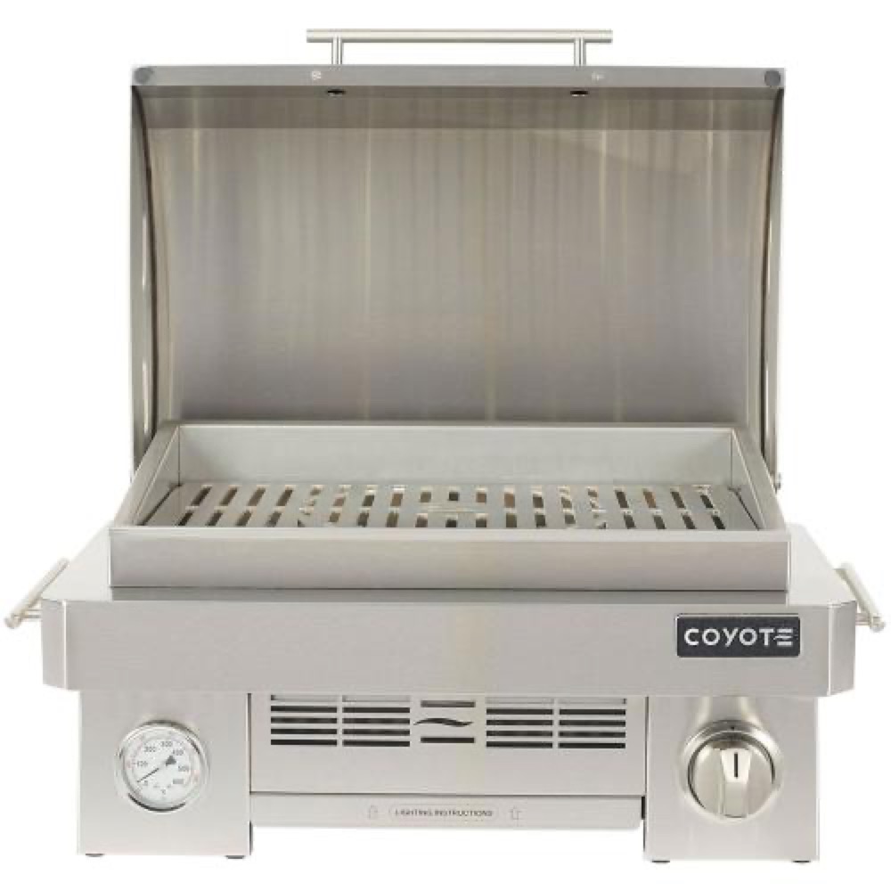Coyote 25 Inch 20000 BTU Marine Grade Portable Propane Gas Grill