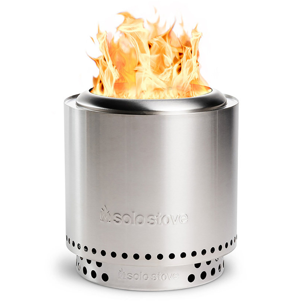 Solo Stove Ranger 15 Inch Round Stainless Steel Wood Burning Fire Pit with Stand   2