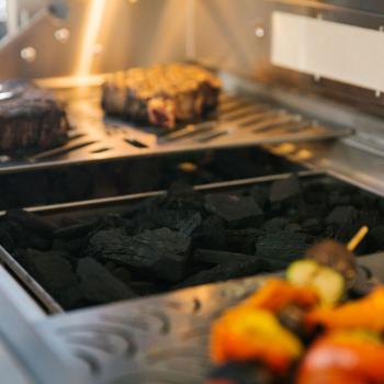 Coyote Charcoal Tray for 30 and 36 Inch Gas Grills CCHTRAY12 Lifestyle350