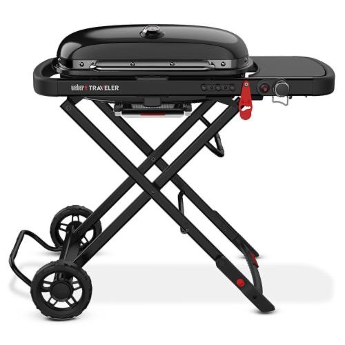 Weber Grills Traveler Portable Propane Gas Grill   Stealth