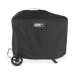 Weber Grills Premium Polyester Grill Cover for Freestanding Weber Traveler Grills