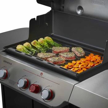 Weber Grills Full Size Griddle Insert for Genesis 300 Series Gas Grills 2350