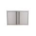 RCS Valiant Series 33 Inch Stainless Steel Fully Enclosed Pantry with Double Doors