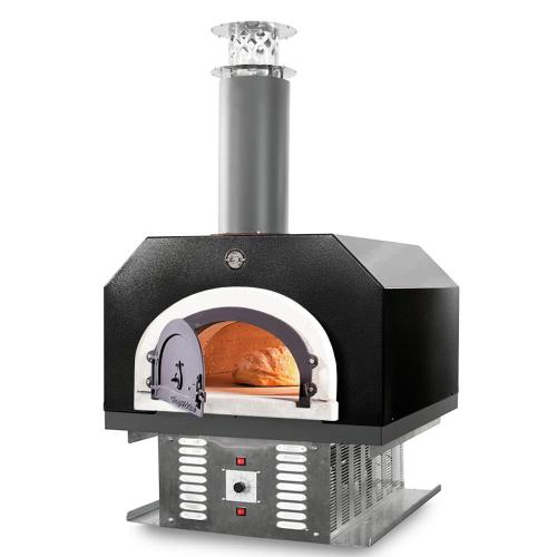 Chicago Brick Oven CBO 750 Hybrid Countertop Residential Outdoor Pizza Oven   Black   Natural Gas