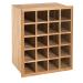 Pacific Teak Millworks 18 Inch Teak Wood Wine Cabinet