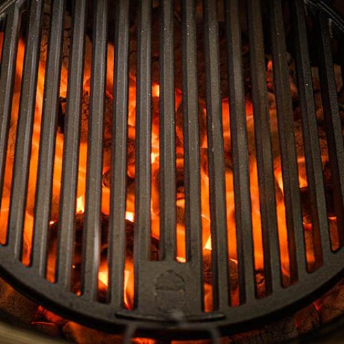 Kamado Joe Cast Iron Sear Plate Cooking Grate   Fits Kamado Joe Classic Joe Joe Jr and Konnected Joe Grills