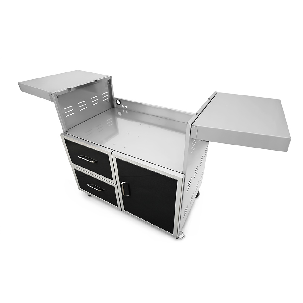 Wildfire 36 Inch Freestanding Grill Cart for 36 Inch Gas Grill