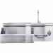 Sole Gourmet 30 Inch Stainless Steel Built In Bar Center with Ice Chest  and  Sink