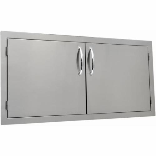 Sole Gourmet 42 Inch Stainless Steel Flush Mount Double Access Door