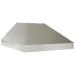 Coyote 36 Inch Stainless Steel Outdoor Vent Hood   Hood Only   No Blower Motor
