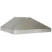 Coyote 48 Inch Stainless Steel Outdoor Vent Hood   Hood Only   No Blower Motor