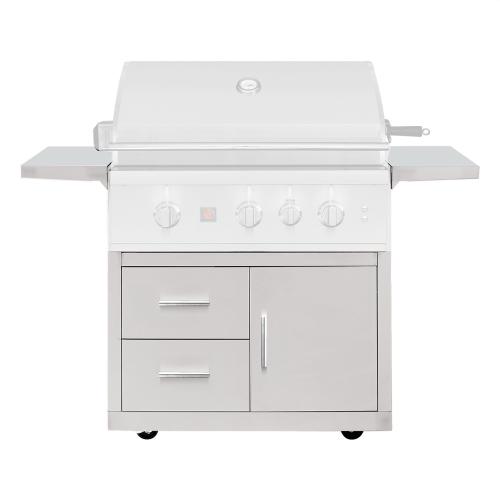 Summerset Deluxe Grill Cart for 32 Inch TRL Pro Gas Grill   Cart Only