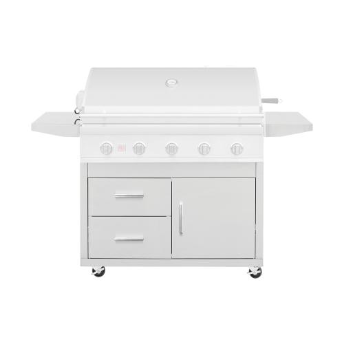 Summerset Deluxe Grill Cart for 40 Inch Sizzler Pro Gas Grill   Cart Only