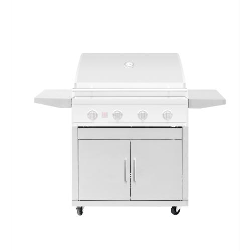 Summerset Grill Cart for 32 Inch Sizzler Gas Grill   Cart Only