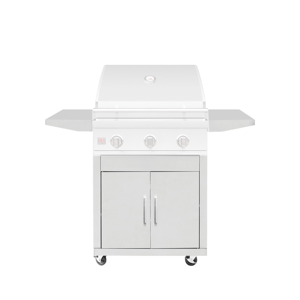 Summerset Grill Cart for 25 Inch Sizzler Gas Grill   Cart Only