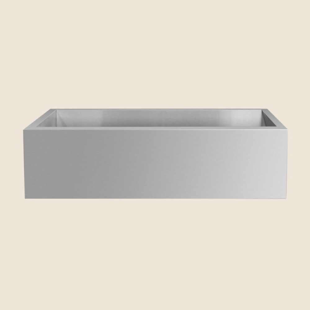 Summerset Grills 32 Inch Outdoor Rated Stainless Steel Farmhouse Sink Package