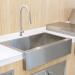 Summerset Grills 32 Inch Outdoor Rated Stainless Steel Farmhouse Sink Package