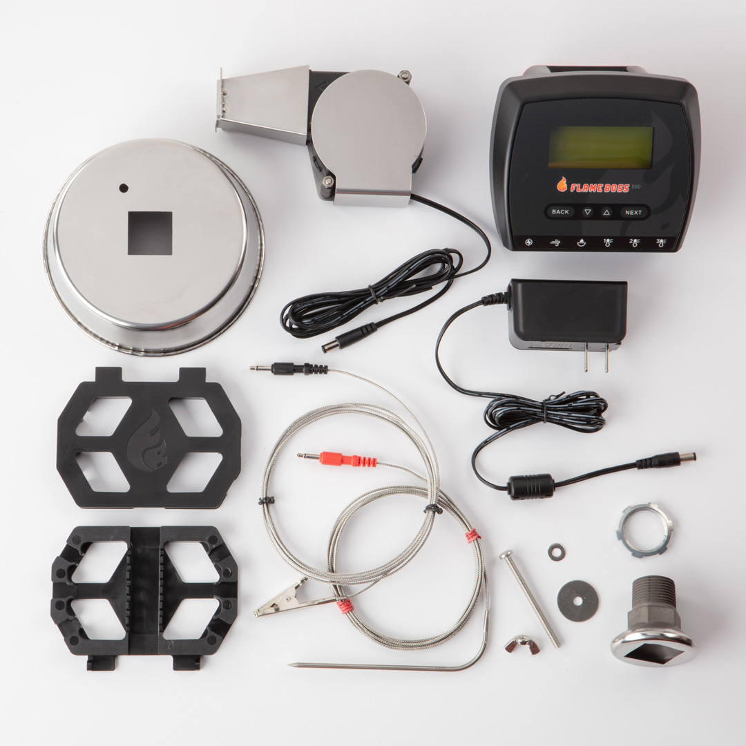 Flame Boss 500 Wi Fi Smoker Controller with Universal Adapter Kit