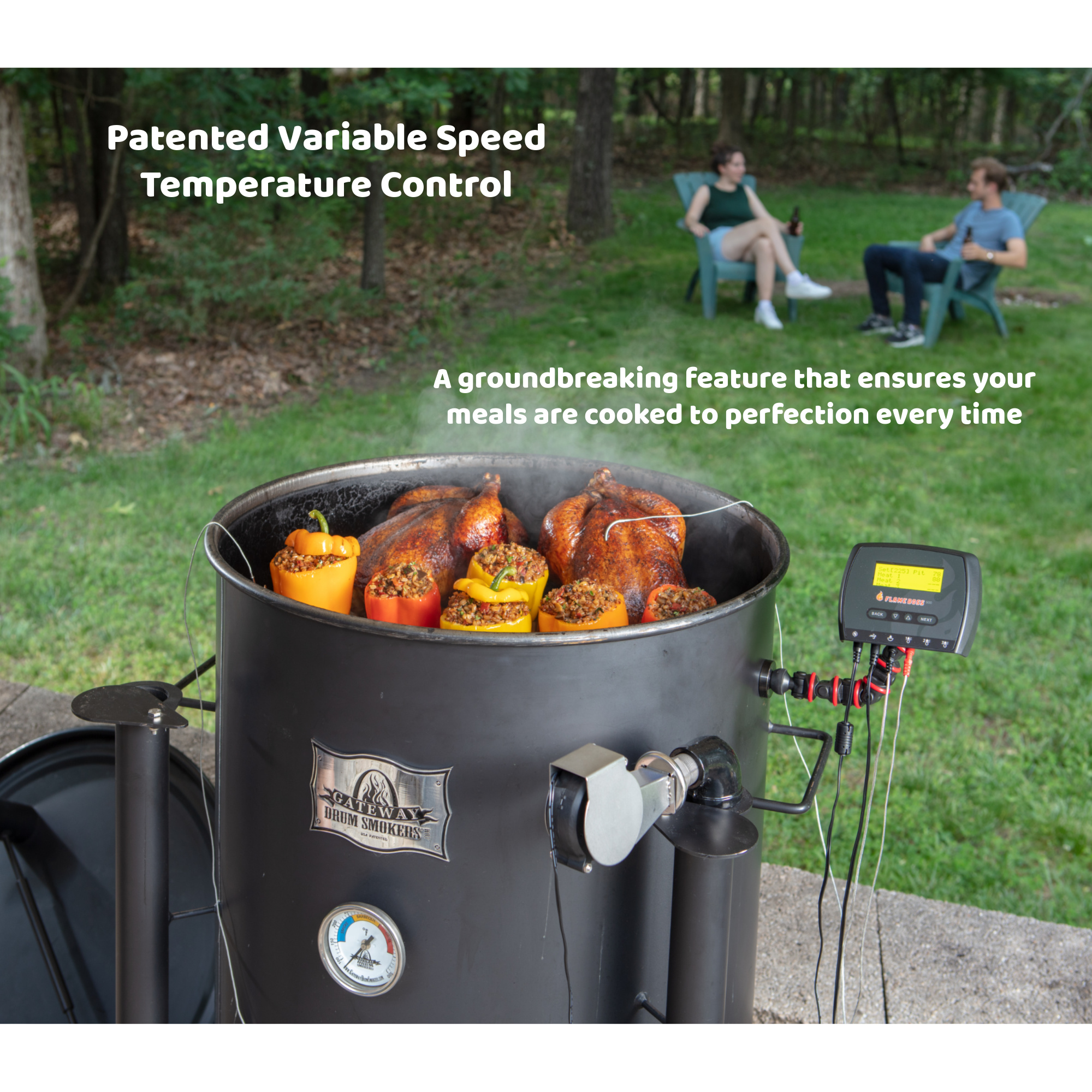 Flame Boss 500 Wi Fi Smoker Controller with Universal Adapter Kit