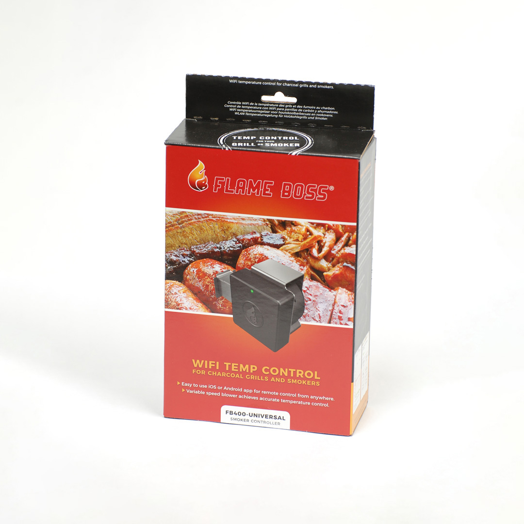 Flame Boss 400 Wi Fi Smoker Controller with Universal Adapter Kit