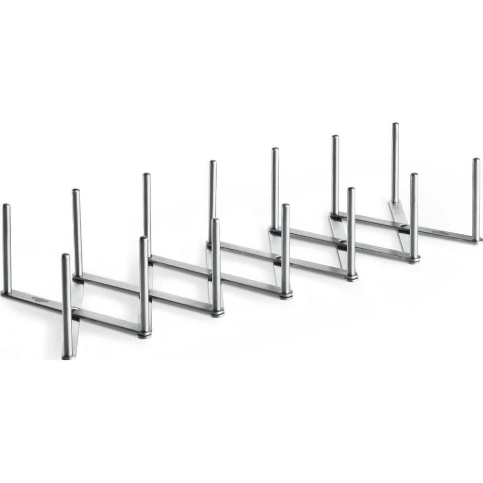 Napoleon Stainless Steel Expandable 6 Rack Rib Holder