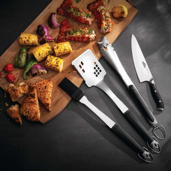 Napoleon Executive 4 Piece Stainless Steel BBQ Toolset